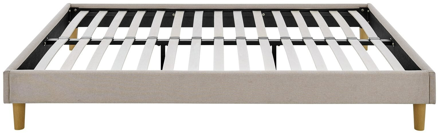 Home Arthur Platform Double Bed Frame - Natural