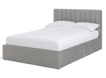 Pandora Kingsize End Lift Ottoman Bed - Grey