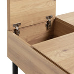 Home Loft Living Lift Up Coffee Table - Natural | Hidden Storage Solution