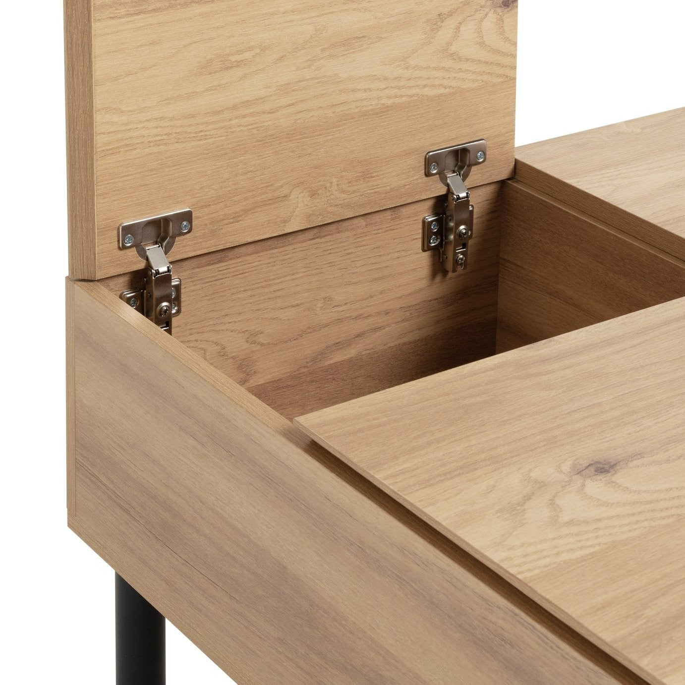 Home Loft Living Lift Up Coffee Table - Natural | Hidden Storage Solution