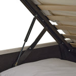 Chadwell Kingsize End Lift Ottoman Bed - Natural | Upholstered king bed