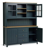 Bournemouth 4 Door 3 Drawer Sideboard Dresser Blue | Storage Cabinet Furniture