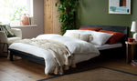 Habitat Akio Kingsize Platform Bed Frame - Black ( B Grade 32618  )