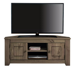 Home Amersham Corner TV Unit Dark Pine | Living Room Entertainment Cabinet