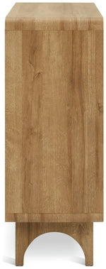 Habitat Nantes 3 Door Shoe Storage Cabinet - Oak | Oak Shoe Cupboard Hallway