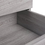 Brisbane 3 Drawer Bedside â€“ Grey Oak
