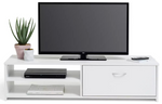 Habitat Squares 1 Drawer TV Unit - White