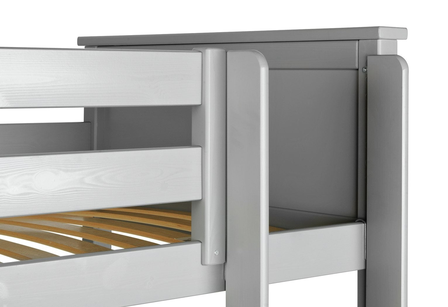 Brooklyn High Sleeper Bed Frame - Grey | Space Saving Design