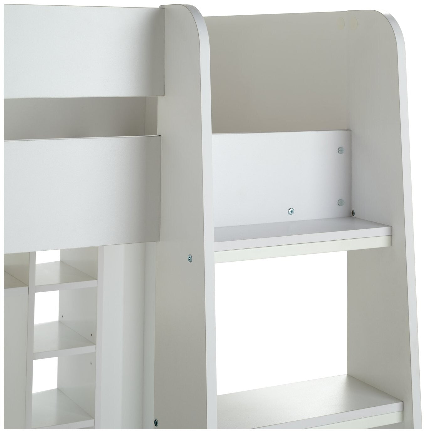 Habitat Gaming High Sleeper Bed Frame - White ( B Grade 48023 - 48028 - 48030 )