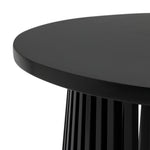 Habitat Jericho Round Coffee Table - Black | Modern Living Room Furniture Table