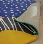 Habitat Abstract Tufted Wool Cut Pile Rug - 170x120cm