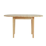 Home Banbury Extending Solid Wood Dining Table-Natural | Dining room furniture