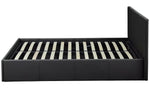 Home Lavendon Double End Open Ottoman Bedframe - Black ( B Grade )