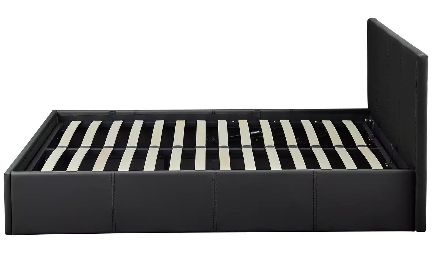 Home Lavendon Double End Open Ottoman Bedframe - Black ( B Grade )