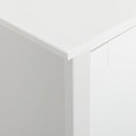 Minato 3 Drawer Office Desk - White | Modern workstation desk