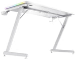 Trust GXT709 Luminus RGB Gaming Desk - White