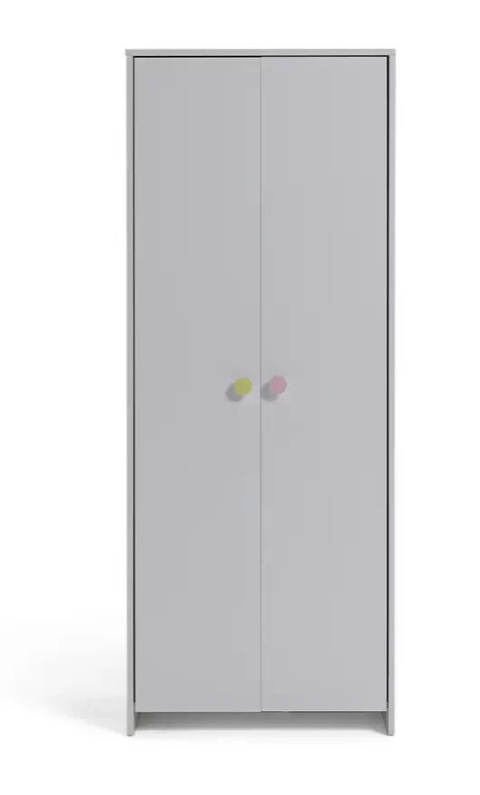 Habitat Juno 2 Door Wardrobe - White ( B Grade 54801 - 54802 )