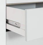Camden 3 Door 3 Drawer Wardrobe – White & Acacia | All-in-one Storage Solution