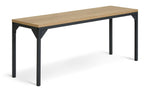 Loft Living Dining Table & 2 Benches | Loft style dining set