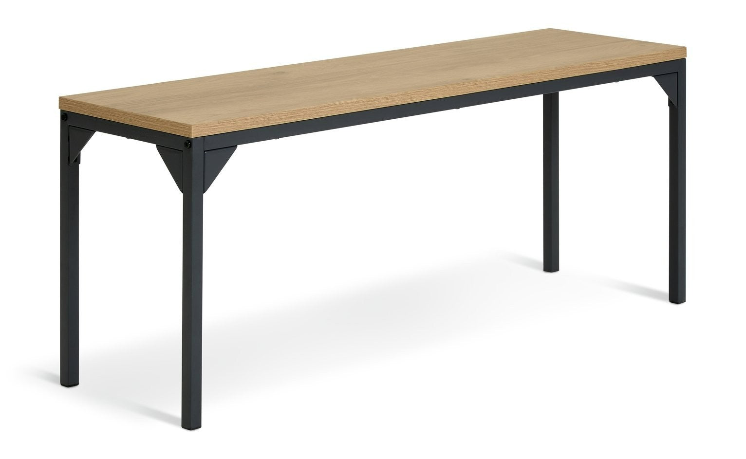 Loft Living Dining Table & 2 Benches | Loft style dining set