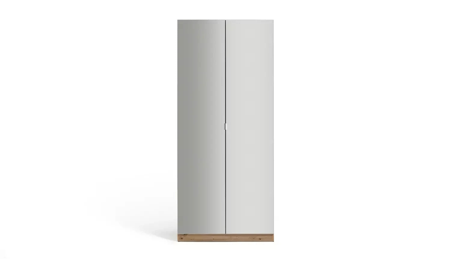 Munich 2 Door Mirror Wardrobe - Oak Effect | Modernity Style Walk-In Closet