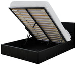 Home Lavendon Kingsize End Open Ottoman Bedframe-Black