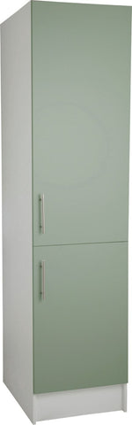 Home Athina 500mm Fitted Kitchen Tall Unit -Green | Vertical Kitchen Storage