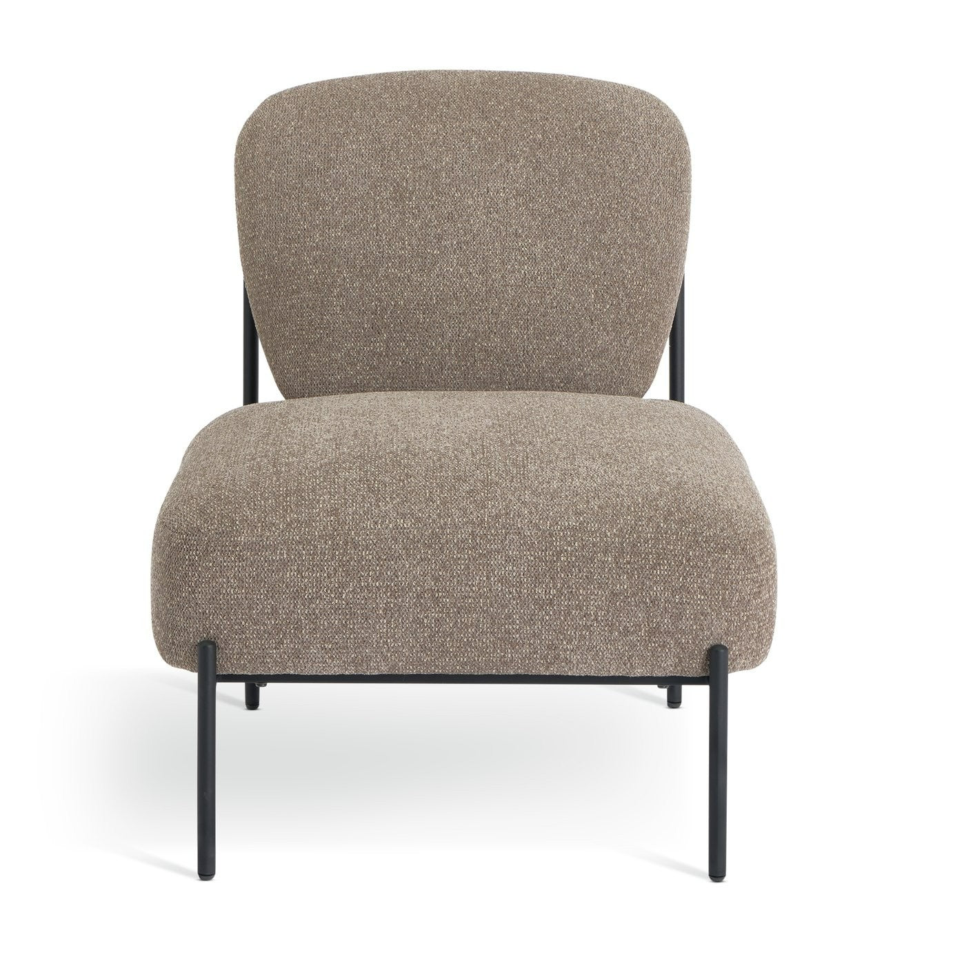 Lark Fabric Accent Chair - Natural | Modern comfort chair