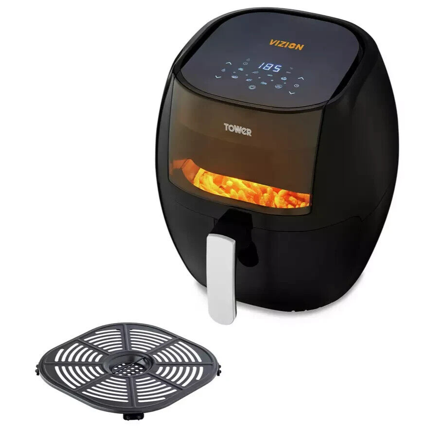 Tower T17072 7L Digital Vortx Vizion Air Fryer - Black