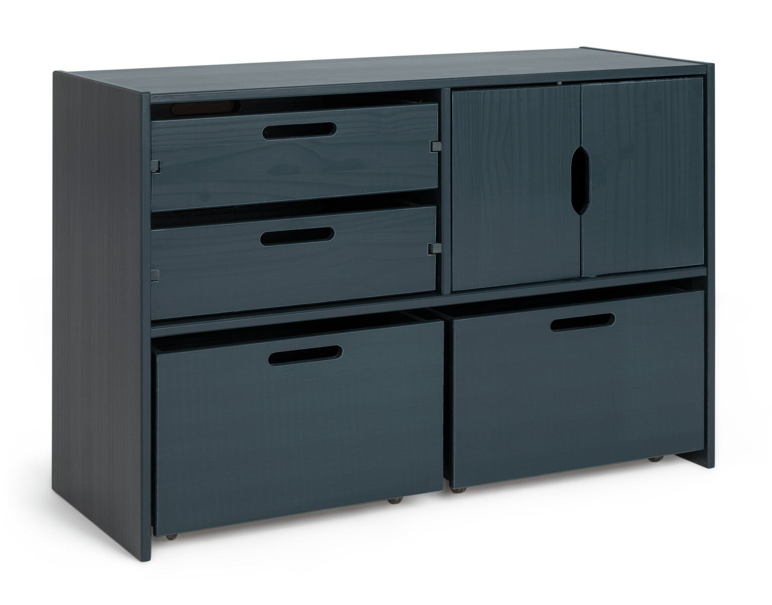 Habitat Kids Rico Double Storage Unit - Ink Blue ( B Grade 38946 - 38948 )