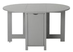 Home Butterfly Ext Grey Dining Table & 4 Grey Chairs | Modern Home Dining