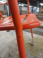 Annika 2 Seater Metal Garden Bistro Set - Red (B Grade 1532)