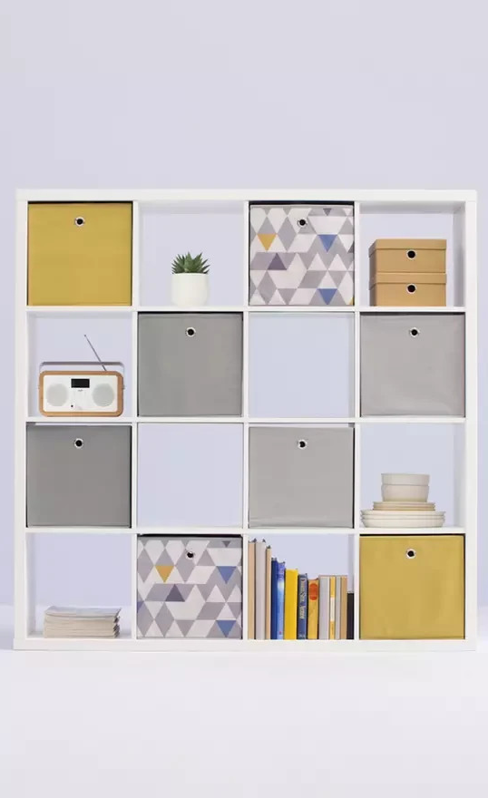Squares Plus 16 Cube Storage Unit - White (B Grade)