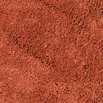 Habitat Noodle Shaggy Plain Rug - Terracotta - 160x230cm
