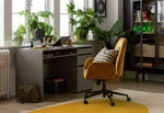 Home Pepper 2 Drawer Pedestal Office Desk - Grey ( B Grade )