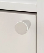 Home Prime Mirrored Tallboy White | Bedroom Storage Mirror Chest Unit
