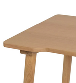 Axel Desk Oak | Modern Home Office Computer Work Study Table Furniture