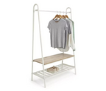 Habitat Turner Double Clothes Rail - White