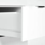 Zeke Wide 5 Drawer Chest - White & Oak | Spacious Item Storage