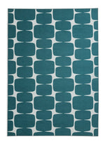 Habitat x Scion Lohko Printed Rug - 120 x 170cm -Teal