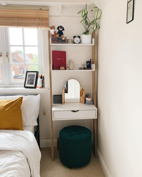 Habitat Ladder Office Desk - White ( B Grade 34056 )
