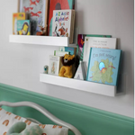 Home Kids Set of 2 Bookshelves White | Children's Bedroom Storage Shelving Furni