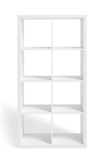 Squares Plus 8 Cube Storage Unit - White  ( B Grade 36719 - 36723 )