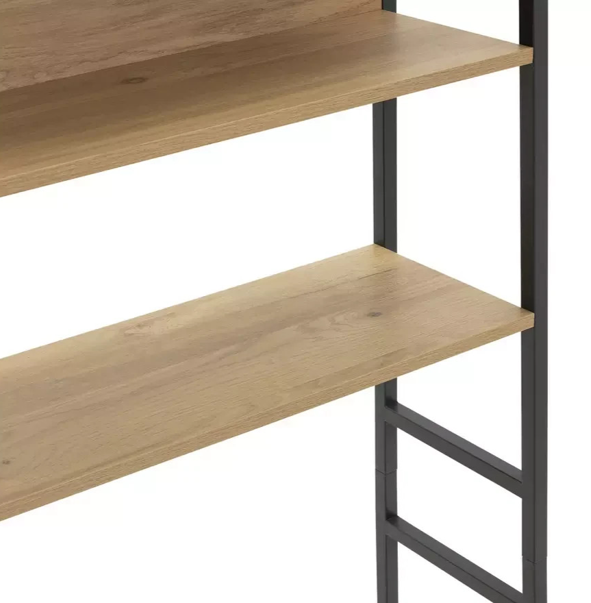 Home Loft Living Over Toilet Storage Unit Oak | Bathroom Storage Cabinet