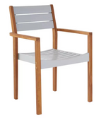 Richmond 6 Seater Wooden Patio Set - Grey ( B Grade 29488 - 29489 - 29491 )