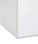 Hallingford 4 Door 3 Drawer Wardrobe- White Gloss (B GRADE)
