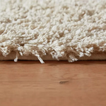 Habitat Recycled Cosy Plain Shaggy Rug - 160x230cm - Ivory