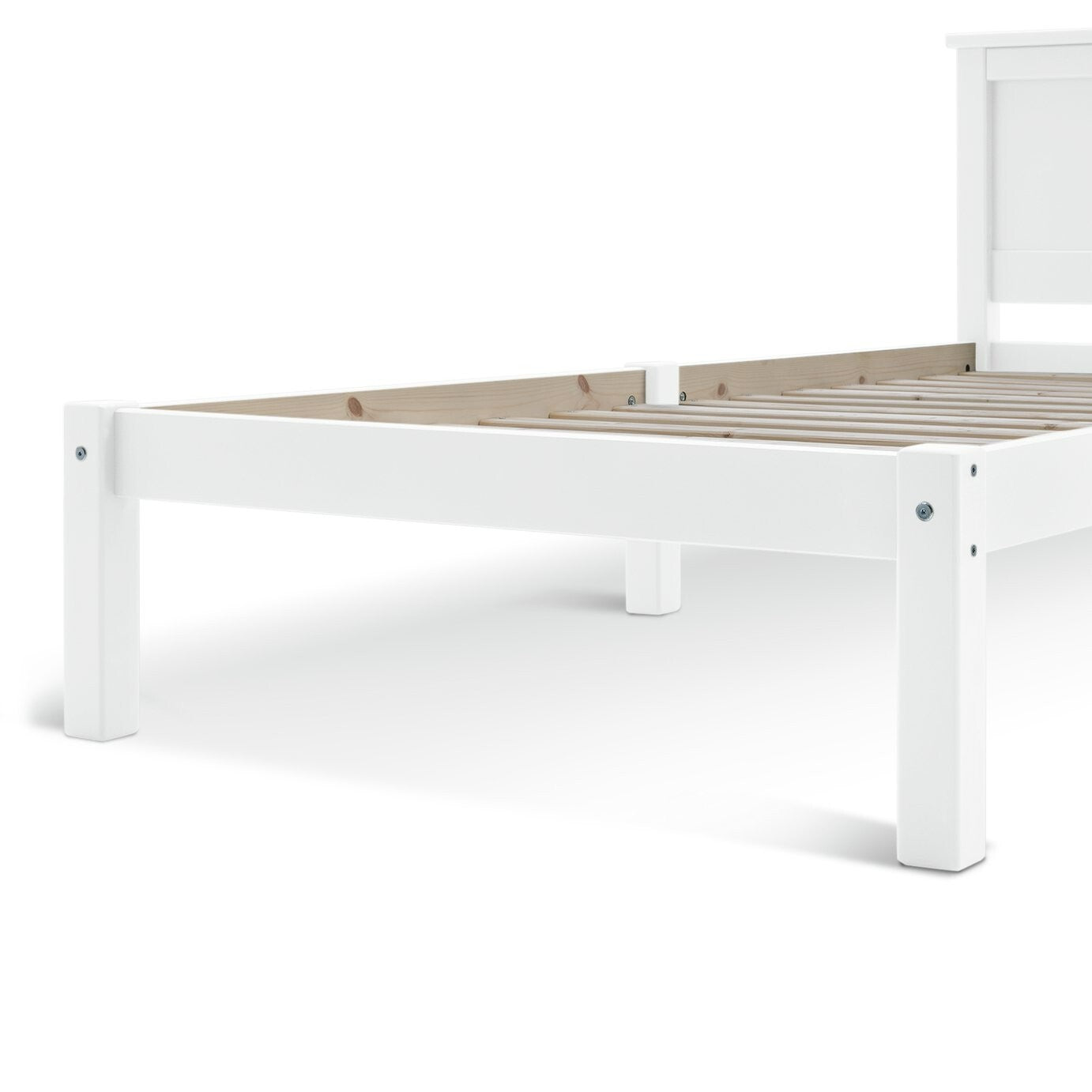Habitat Brooklyn Single Bed Frame - White