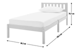 Habitat Ronnie Single Bed Frame and Drawer - Duck Egg Blue | Storage For Bedroom