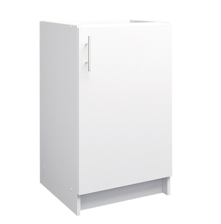 Küchenunterschrank 50cm Weiß Matt – Unterschrank Küche 500mm Küchenschrank Moder